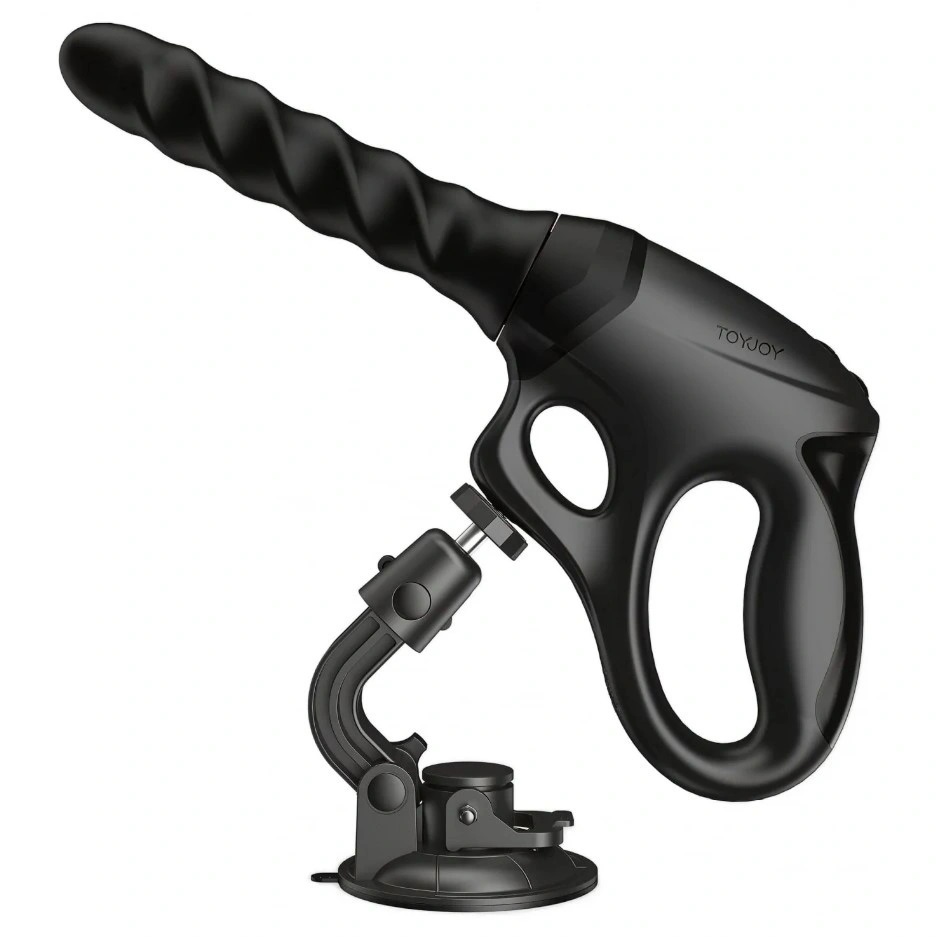 Gun vibratore roteante e funzione a spinta